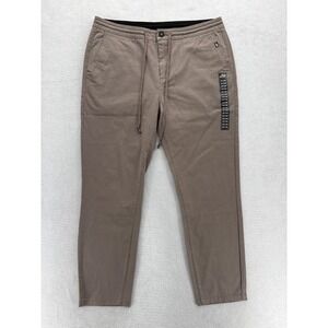 Vintage Lost Enterprises Pants Mens 36x28 Brown Drawstring Skater Grunge Y2K